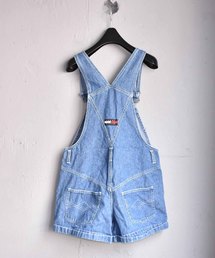 バーニー　デニムショートサロペット　2T 古着　ヴィンテージ　vintage バーニー デニムショートサロペット 2T 古着 ヴィンテージ