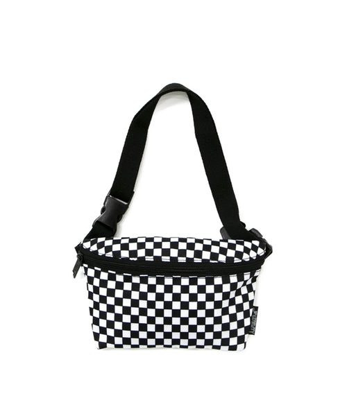 go slow caravan（ゴースローキャラバン）の「FYDELITY/フィデリティー 　PRINTED BUM BAG（ショルダーバッグ・レディース・チャコールグレー/ベージュ/ライトグリーン/ライトイエロー/ピンク/レッド/オレンジ系その他/オレンジ系その他2/カモフラージュ/その他/その他1/その他3/カラフル/チェック/その他2/ライトベージュ・FREE）」の15枚目の写真