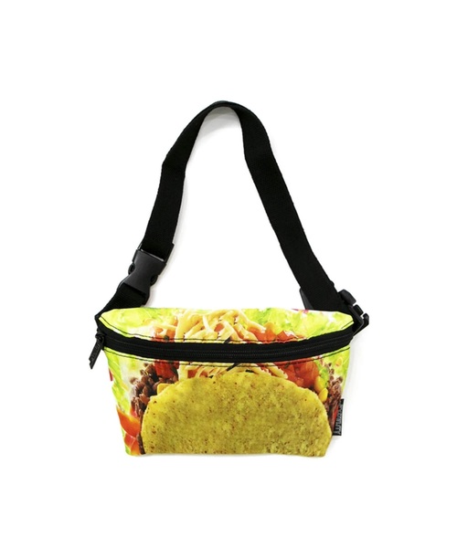 go slow caravan（ゴースローキャラバン）の「FYDELITY/フィデリティー 　PRINTED BUM BAG（ショルダーバッグ・レディース・チャコールグレー/ベージュ/ライトグリーン/ライトイエロー/ピンク/レッド/オレンジ系その他/オレンジ系その他2/カモフラージュ/その他/その他1/その他3/カラフル/チェック/その他2/ライトベージュ・FREE）」の4枚目の写真