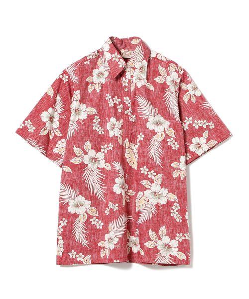 fennica(フェニカ)の「GO BAREFOOT / フラワープリント プルオーバーシャツ <MEN>(シャツ/ブラウス・メンズ・ネイビー/レッド・MEDIUM/SMALL)」の8枚目の写真