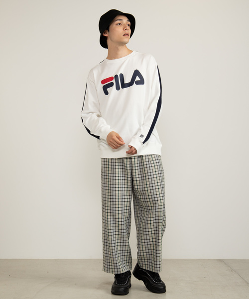 FILA（フィラ）の「∴WEGO/FILA別注ラインプルオーバー（スウェット