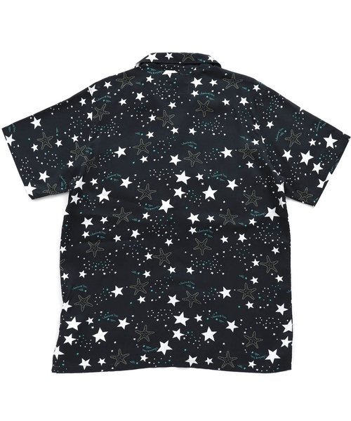 BREEZE（ブリーズ）の「/アロハシャツ_ママ・パパ用【親子でおそろい】（シャツ/ブラウス・レディース・マスタード/ブラック/キナリ・LARGE/MEDIUM）」の9枚目の写真