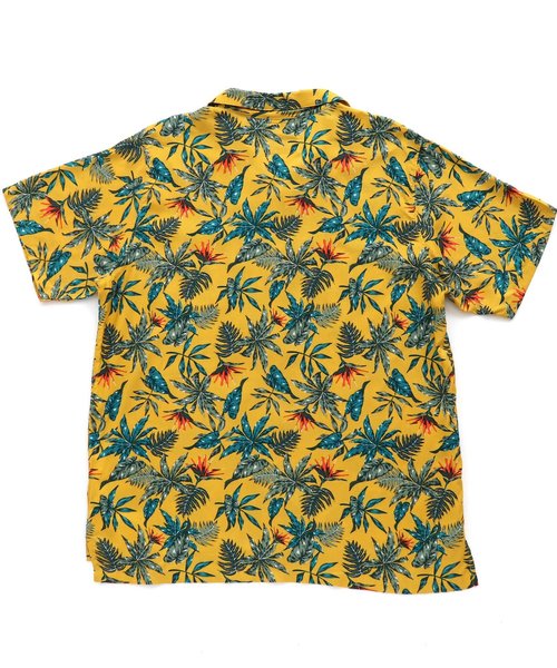 BREEZE（ブリーズ）の「/アロハシャツ_ママ・パパ用【親子でおそろい】（シャツ/ブラウス・レディース・マスタード/ブラック/キナリ・LARGE/MEDIUM）」の6枚目の写真