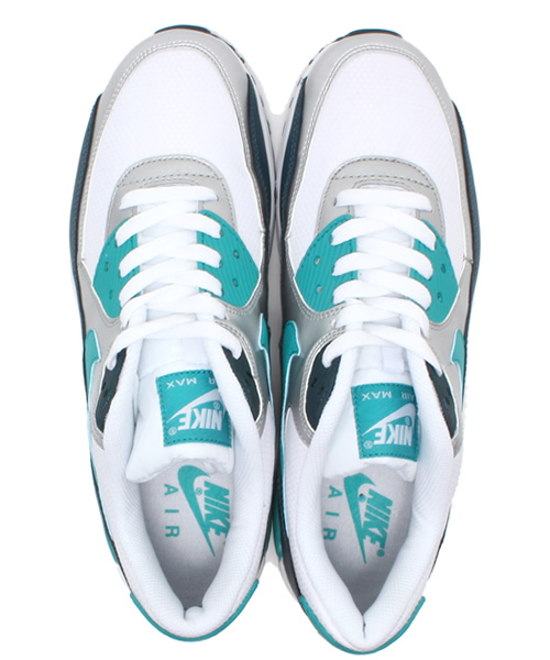 NIKE(ナイキ)の「ナイキ エアマックス エッセンシャル NIKE WMNS AIR MAX 90 ESSENTIAL 616730(スニーカー・レディース・ホワイト/パープル/バーガンディー・27.5cm/28cm/28.5cm/23.5cm/24cm/24.5cm/23cm)」の8枚目の写真