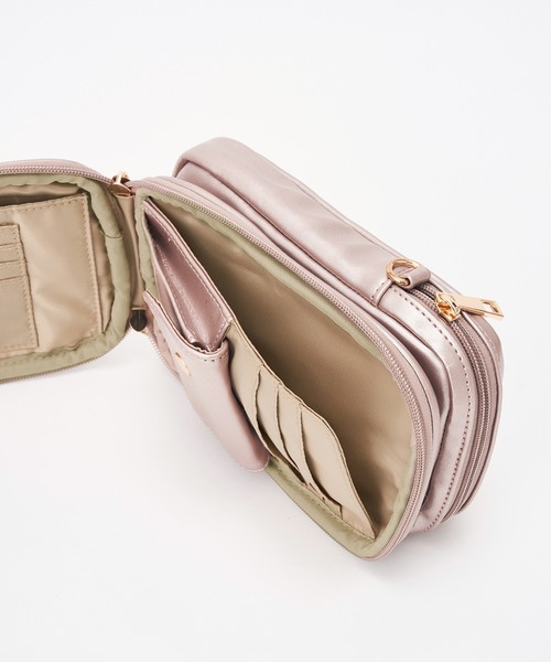 one after another NICE CLAUP(ワンアフターアナザーナイスクラップ)の「ハートキルトお財布ショルダーバッグ(ショルダーバッグ・レディース・アイボリー/ブラック/モカ/ピンク系その他・FREE)」の12枚目の写真