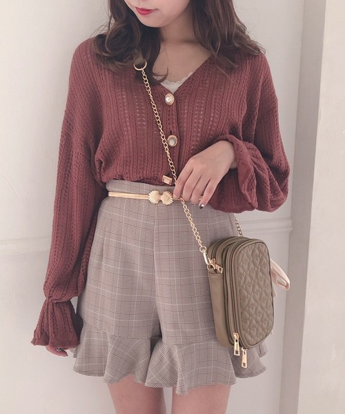 one after another NICE CLAUP(ワンアフターアナザーナイスクラップ)の「ハートキルトお財布ショルダーバッグ(ショルダーバッグ・レディース・アイボリー/ブラック/モカ/ピンク系その他・FREE)」の6枚目の写真