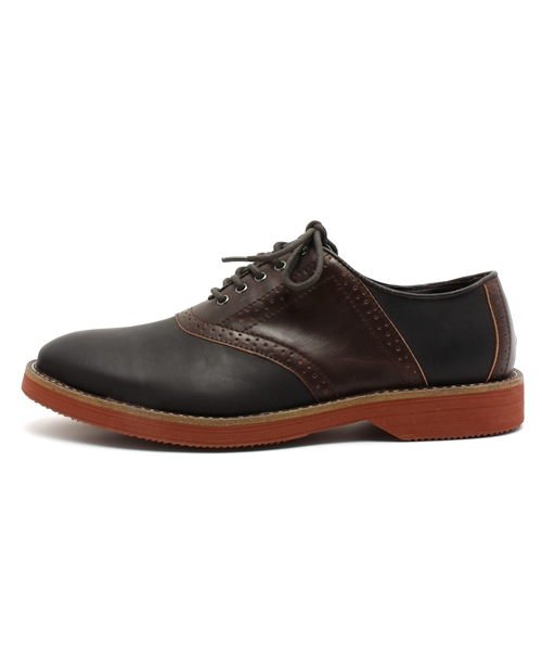 OUTLET（アウトレット）の「【Ciaopanic】サドルSHOES（ドレスシューズ・メンズ・ブラウン・MEDIUM/SMALL）」の4枚目の写真