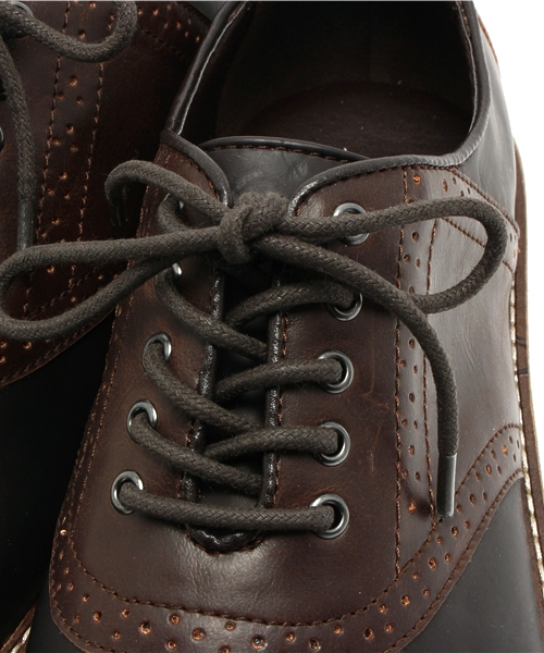 OUTLET（アウトレット）の「【Ciaopanic】サドルSHOES（ドレスシューズ・メンズ・ブラウン・MEDIUM/SMALL）」の8枚目の写真