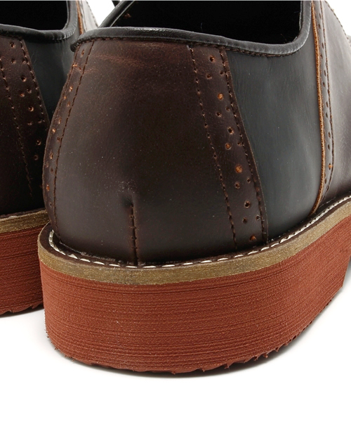 OUTLET（アウトレット）の「【Ciaopanic】サドルSHOES（ドレスシューズ・メンズ・ブラウン・MEDIUM/SMALL）」の2枚目の写真