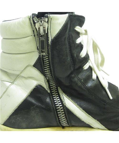 ブランド古着】ジオバスケットサイドジップハイカットスニーカー