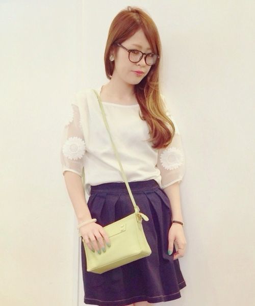 Another Edition（アナザーエディション）の「AE FLW LACE SL PO ◆（シャツ/ブラウス・レディース・ホワイト/オレンジ・フリー）」の16枚目の写真