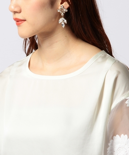 Another Edition（アナザーエディション）の「AE FLW LACE SL PO ◆（シャツ/ブラウス・レディース・ホワイト/オレンジ・フリー）」の13枚目の写真