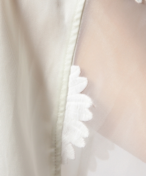 Another Edition（アナザーエディション）の「AE FLW LACE SL PO ◆（シャツ/ブラウス・レディース・ホワイト/オレンジ・フリー）」の11枚目の写真