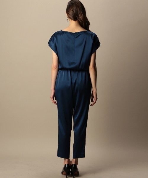 BEAUTY&YOUTH UNITED ARROWS（ビューティーアンドユースユナイテッドアローズ）の「BYDT サテンオールインワン ◆（つなぎ/オールインワン・レディース・ブラック/ネイビー・フリー）」の12枚目の写真