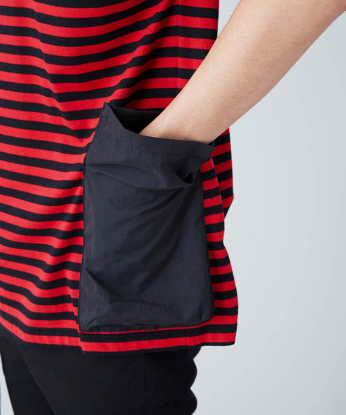 NOISE MAKER（ノイズメーカー）の「ポケット付きボーダー