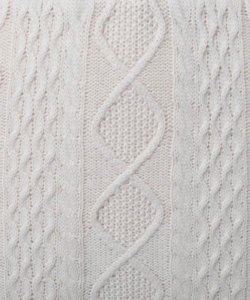 PairPair（ペアペア）の「ケーブルニットナロースカート（スカート・レディース・モカ/ライトベージュ・FREE）」の11枚目の写真