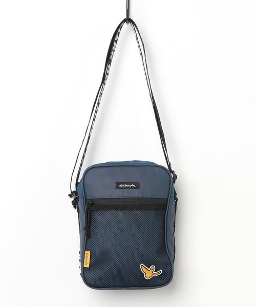 Mark Gonzales(マーク・ゴンザレス)の「Mark Gonzales/マークゴンザレス PORTRAIT BAG(ショルダーバッグ・メンズ・ブラック/ベージュ/ネイビー・FREE)」の1枚目の写真