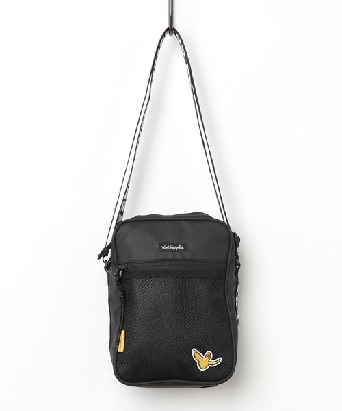Mark Gonzales(マーク・ゴンザレス)の「Mark Gonzales/マークゴンザレス PORTRAIT BAG(ショルダーバッグ・メンズ・ブラック/ベージュ/ネイビー・FREE)」の2枚目の写真