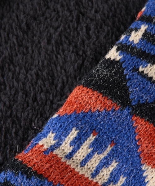 BEAMS（ビームス）の「◎BEAMS / ネイティブ柄 スヌード（ストール/ショール・メンズ・ライトグレー/ブラック/ネイビー・ONE SIZE）」の11枚目の写真