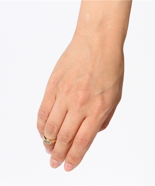 BEAMS BOY（ビームスボーイ）の「◎BEAMS BOY / アルファベット ファランジリング（Brass）（リング・レディース・その他1/その他2/その他3/その他4/その他5・ONE SIZE）」の6枚目の写真