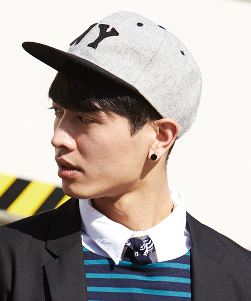 WEGO（ウィゴー）の「WEGO/NYベースボールキャップ（キャップ・メンズ・ブラック/グレー/グリーン/ネイビー/ワイン/ブラック系その他・FREE）」の18枚目の写真