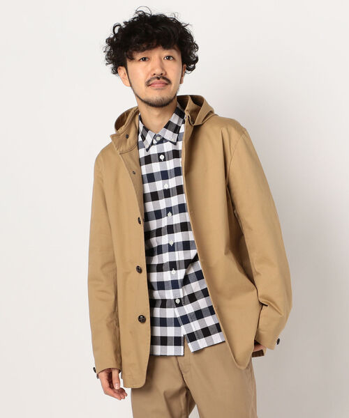 GLOSTER（グロスター）の「スタンドフードブルゾン（ブルゾン）」 - WEAR