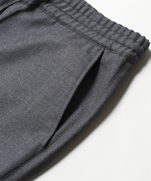 NANO universe（ナノユニバース）の「Stretch Milled Easy PT（その他パンツ・メンズ・グレー/ネイビー・44/50/48/46）」の8枚目の写真