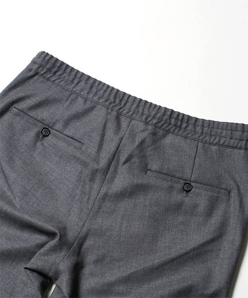 NANO universe（ナノユニバース）の「Stretch Milled Easy PT（その他パンツ・メンズ・グレー/ネイビー・44/50/48/46）」の9枚目の写真