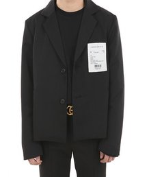 LANG VERSIO | 『LANG VERSIO』パッチ付きダブルボタンテーラードジャケット(テーラードジャケット)