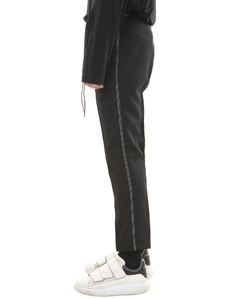 LANG VERSIO（ランベルシオ）の「『LANG VERSIO』パッチ付きダブルボタンテーラードジャケット（テーラードジャケット・メンズ・ブラック・FREE）」の4枚目の写真