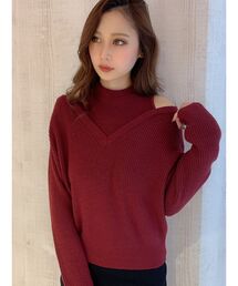 RESEXXY | レイヤードニットトップス(ニット/セーター)