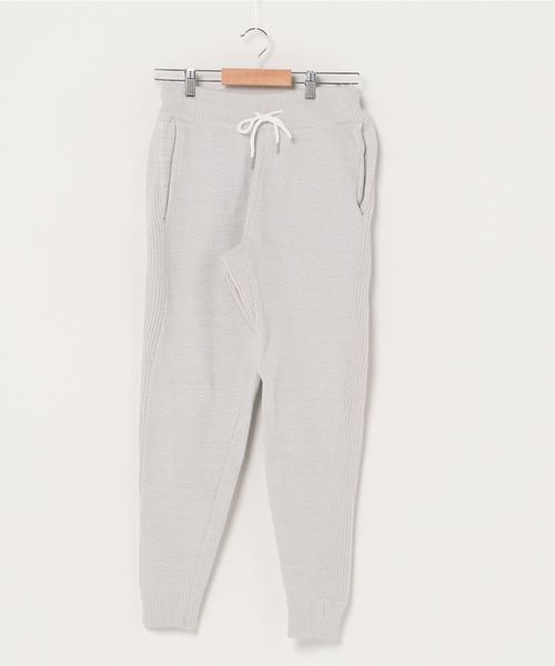 CERCA(チェルカ)の「RM/切替ニットパンツ(その他パンツ・メンズ・グレー/グレー系その他・LARGE/MEDIUM)」の2枚目の写真