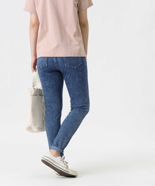 RAG MACHINE(ラグマシーン)の「【RAG MACHINE】「nobee」楽伸びスキニーパンツ(レギンス)(その他パンツ・レディース・ライトベージュ/ブラック/ホワイト/グレー/ダークインディゴブルー/ホワイト×ブラック/キナリ/ベージュ/ライトインディゴブルー・M/S/L/XL/XS)」の13枚目の写真