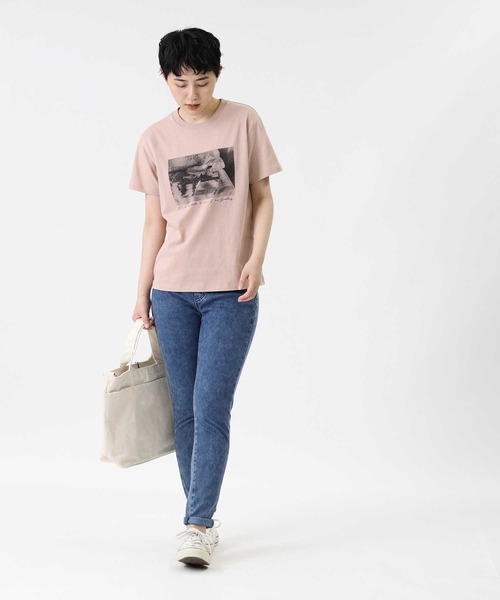 RAG MACHINE(ラグマシーン)の「【RAG MACHINE】「nobee」楽伸びスキニーパンツ(レギンス)(その他パンツ・レディース・ライトベージュ/ブラック/ホワイト/グレー/ダークインディゴブルー/ホワイト×ブラック/キナリ/ベージュ/ライトインディゴブルー・M/S/L/XL/XS)」の15枚目の写真