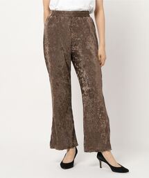 STYLEBLOCK（スタイルブロック）の「クラッシュベロアミニプリーツセミフレアパンツ（その他パンツ）」