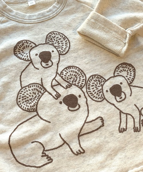 JIPPON（ジポン）の「ラグランイラストトレーナー（80～140cm）（T 