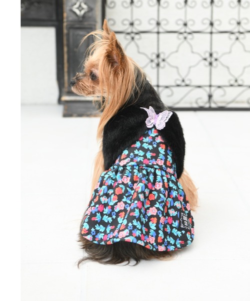 Anna Sui アナ スイ ファーワンピース 犬服 ドッグウェア ペットグッズ Anna Sui アナスイ のファッション通販 Zozotown