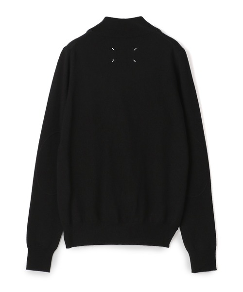 Maison Margiela(メゾンマルジェラ)の「MAISON MARGIELA / エルボーパッチカーディガン(カーディガン/ボレロ・レディース・グレー/ブラック・X-SMALL)」の3枚目の写真