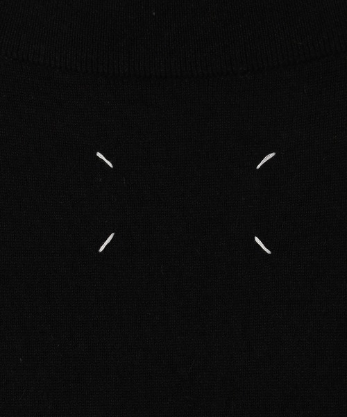 Maison Margiela(メゾンマルジェラ)の「MAISON MARGIELA / エルボーパッチカーディガン(カーディガン/ボレロ・レディース・グレー/ブラック・X-SMALL)」の4枚目の写真