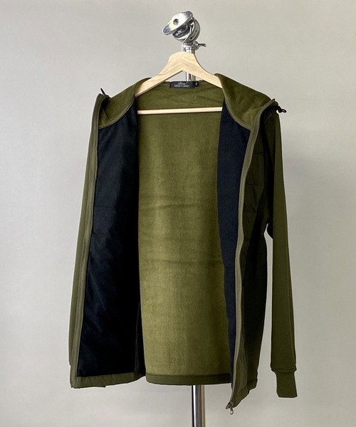 Beno(ビーノ)の「インナーダウン アクティビカル フロントダウン フルジップ パーカー(ダウンジャケット/コート・メンズ・ブラック/ネイビー/ベージュ/カーキ/カモフラージュ/チャコールグレー/ライトグレー・M/L/LL)」の10枚目の写真