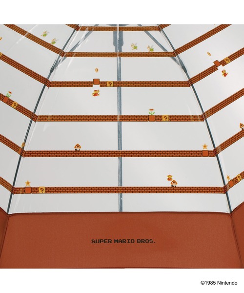 Wpc.（ダブリュピーシー）の「［ビニール傘］スーパーマリオブラザーズ 雨傘 長傘 Wpc.（長傘・レディース・ブラウン/サックスブルー/ネイビー/ブルー・FREE）」の11枚目の写真