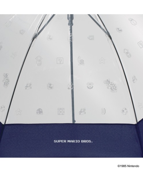 Wpc.（ダブリュピーシー）の「［ビニール傘］スーパーマリオブラザーズ 雨傘 長傘 Wpc.（長傘・レディース・ブラウン/サックスブルー/ネイビー/ブルー・FREE）」の13枚目の写真