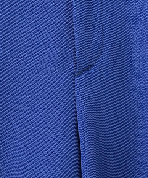 6(ロク)の「<6(ROKU)>ACETATE TWILL TUCK PANTS/パンツ(その他パンツ・レディース・コバルトブルー/ベージュ・38/36/34)」の9枚目の写真