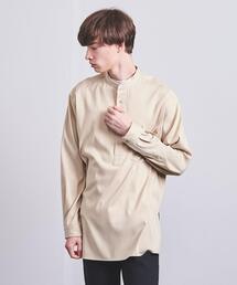 UNITED ARROWS | ＜UNITED ARROWS＞ ツイル バンドカラー ビッグ プルオーバー(シャツ/ブラウス)