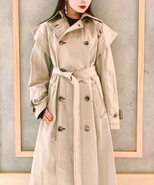 バーゲンで G.V.G.V.（ジーヴィージーヴィー）の「CRINKLED 2WAY GABARDINE ジャケット・アウター