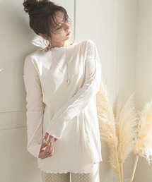 rectangle | サイドキリカエメローリブカットソー(Tシャツ/カットソー)