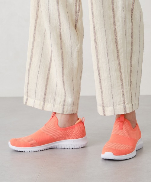 ORTR（オーアールティーアール）の「軽量 ニット スニーカー /OT3709（スニーカー・レディース・ピンク/ブラック/ホワイト/グレー/パープル/ネイビー/ブラック×ブラック/ベージュ/ブルー・35/36/39/40/37/41/34/42/38）」の9枚目の写真