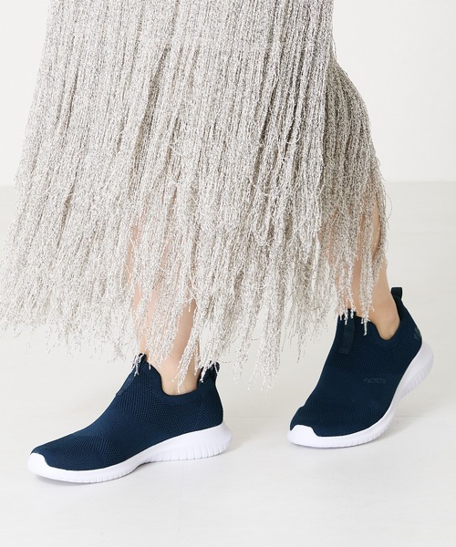 ORTR（オーアールティーアール）の「軽量 ニット スニーカー /OT3709（スニーカー・レディース・ピンク/ブラック/ホワイト/グレー/パープル/ネイビー/ブラック×ブラック/ベージュ/ブルー・35/36/39/40/37/41/34/42/38）」の18枚目の写真