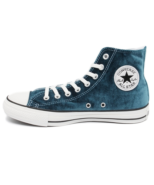 CONVERSE(コンバース)の「ALL STAR VELVET HI / オールスター ベルベット HI(スニーカー・レディース・ネイビー/マスタード/バーガンディー・10.5/11.5/7.5/9/6.5/8.5/4/3/8/6/3.5/4.5/5.5/5/7/9.5)」の11枚目の写真