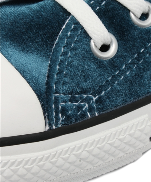 CONVERSE(コンバース)の「ALL STAR VELVET HI / オールスター ベルベット HI(スニーカー・レディース・ネイビー/マスタード/バーガンディー・10.5/11.5/7.5/9/6.5/8.5/4/3/8/6/3.5/4.5/5.5/5/7/9.5)」の8枚目の写真